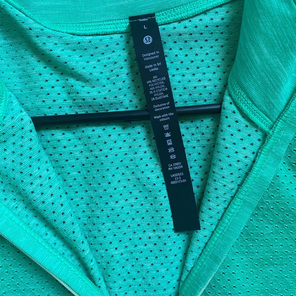 Lululemon Relaxed-Fit Training Hoodie  large Kohlrabi Green/Kelly Green - Picture 3 of 4